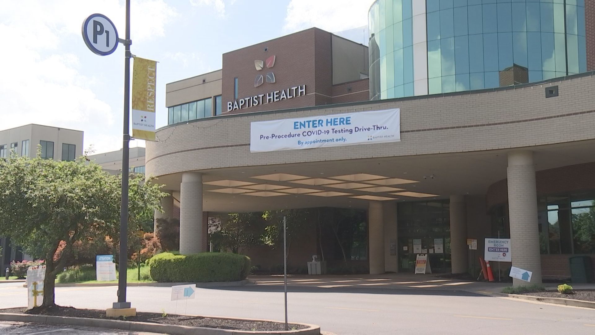 Baptist health pre-procedure covid testing
